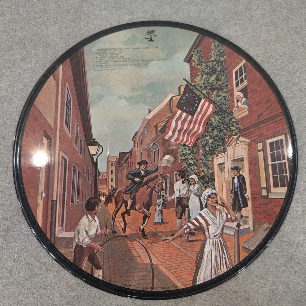 Celebration US Bicentennial Picture Disc Vinyl LP‎ Mormon Tabernacle Choir 1976 - Picture 3 of 5